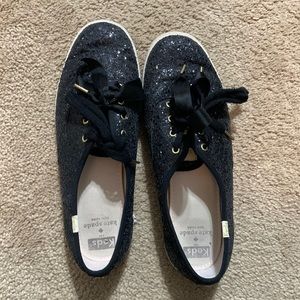 Kate Spade glitter keds